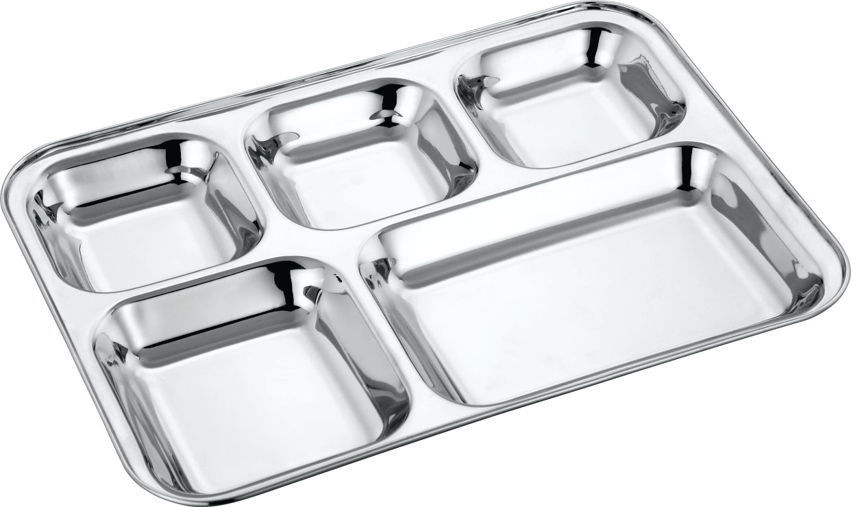 5 IN 1 SQUARE VATIKA COMPARTMENT PLATE