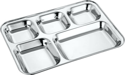 5 IN 1 SQUARE VATIKA COMPARTMENT PLATE