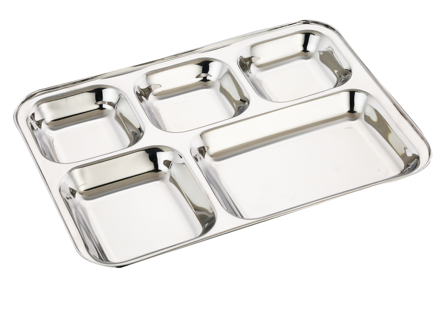 5 IN 1 SQUARE VATIKA COMPARTMENT PLATE