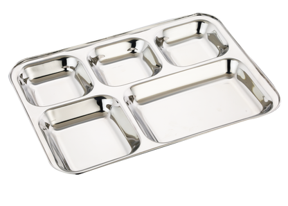 5 IN 1 SQUARE VATIKA COMPARTMENT PLATE