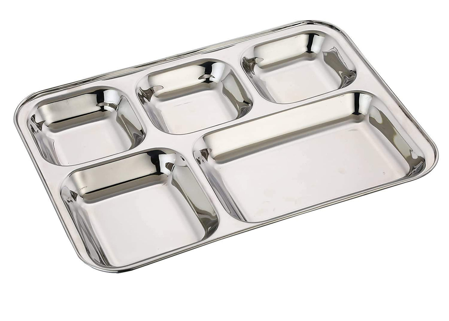 5 IN 1 SQUARE VATIKA COMPARTMENT PLATE
