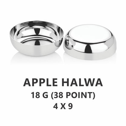 APPLE HALWA PLATE/ BOWL 20G