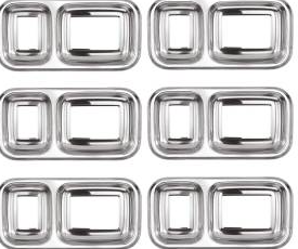 2 IN 1 PLATE- 6 Pcs
