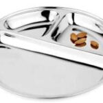 3 IN 1 ROUND COMPARTMENT PLATE