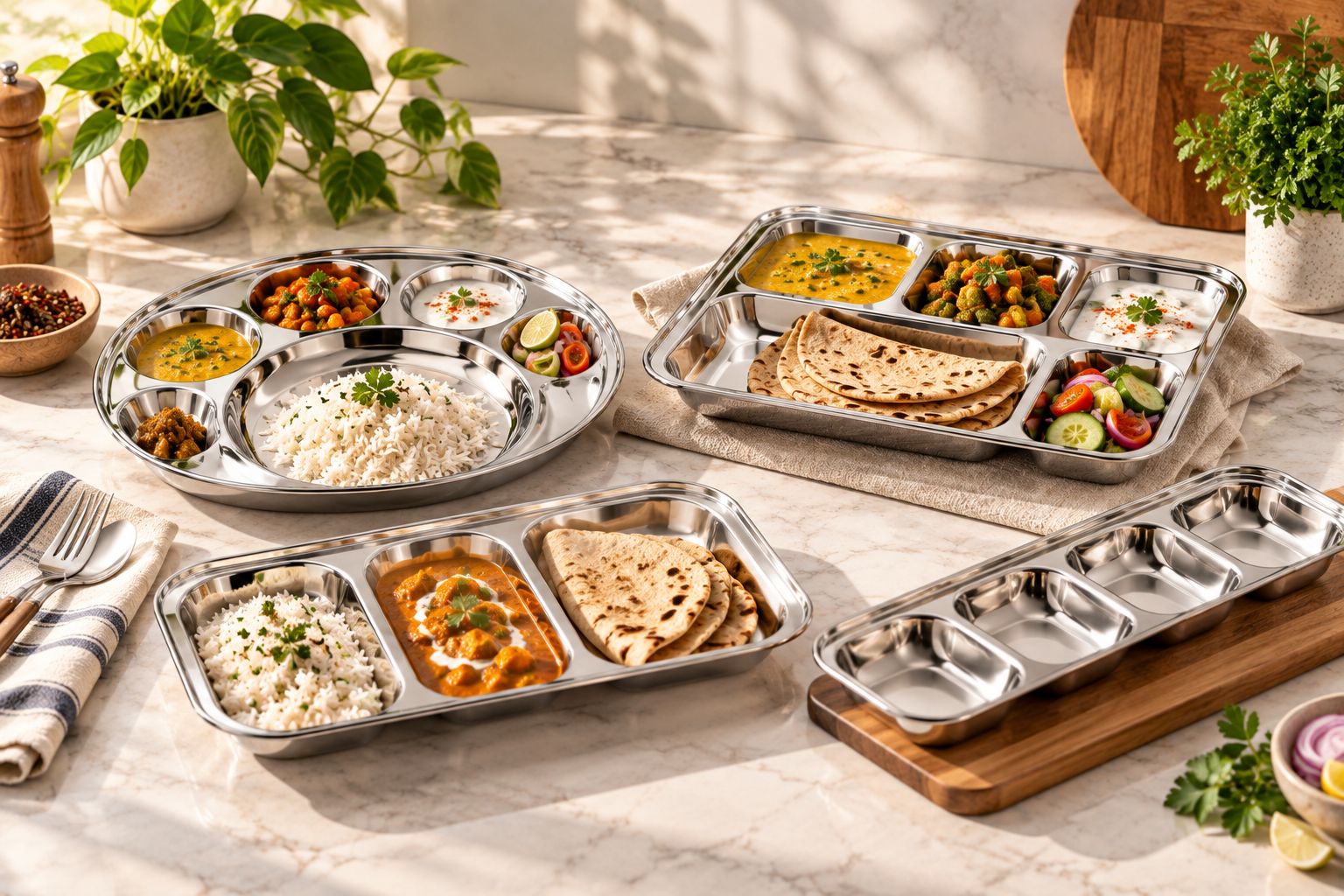 Adorosil Compartment Trays
