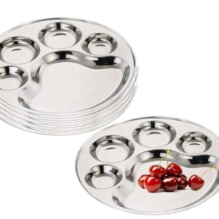 5 IN 1 SMILEY COMPARTMENT PLATE